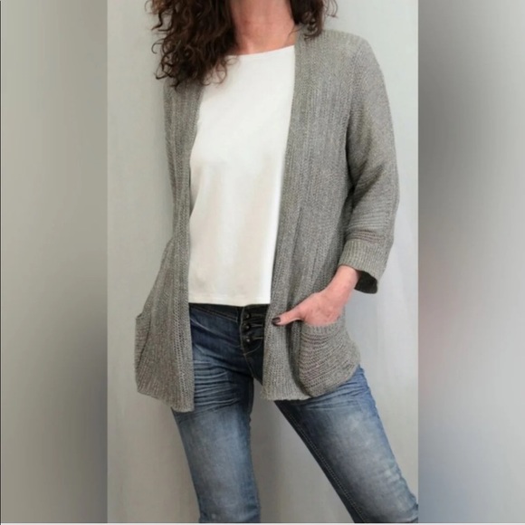 eileen fisher silk cardigan
